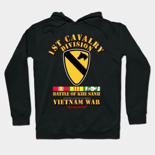 1st Cav Div - Battle Khe Sanh w  VN SVC Hoodie